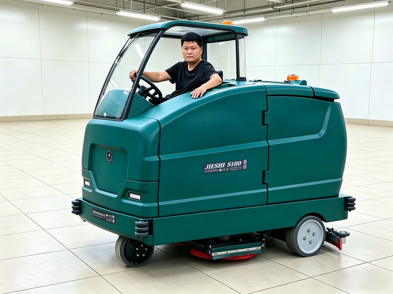 S180B双刷驾驶式洗地机