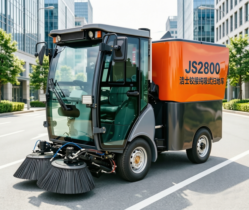 JS2800纯吸铰接式扫地机